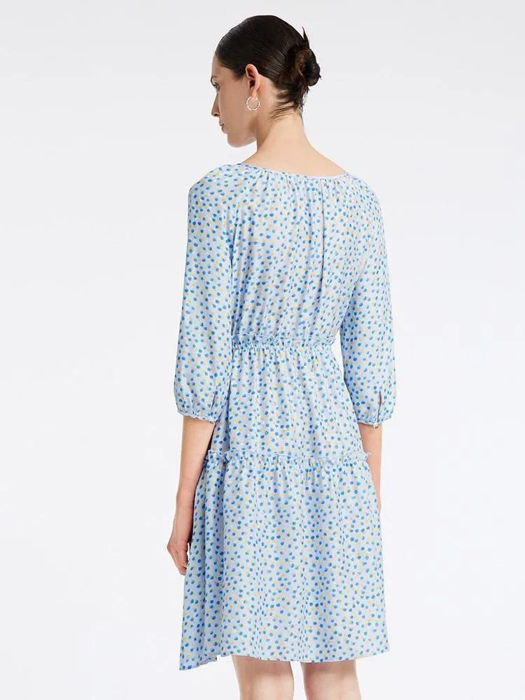 16.5 Momme Silk Midi Dress