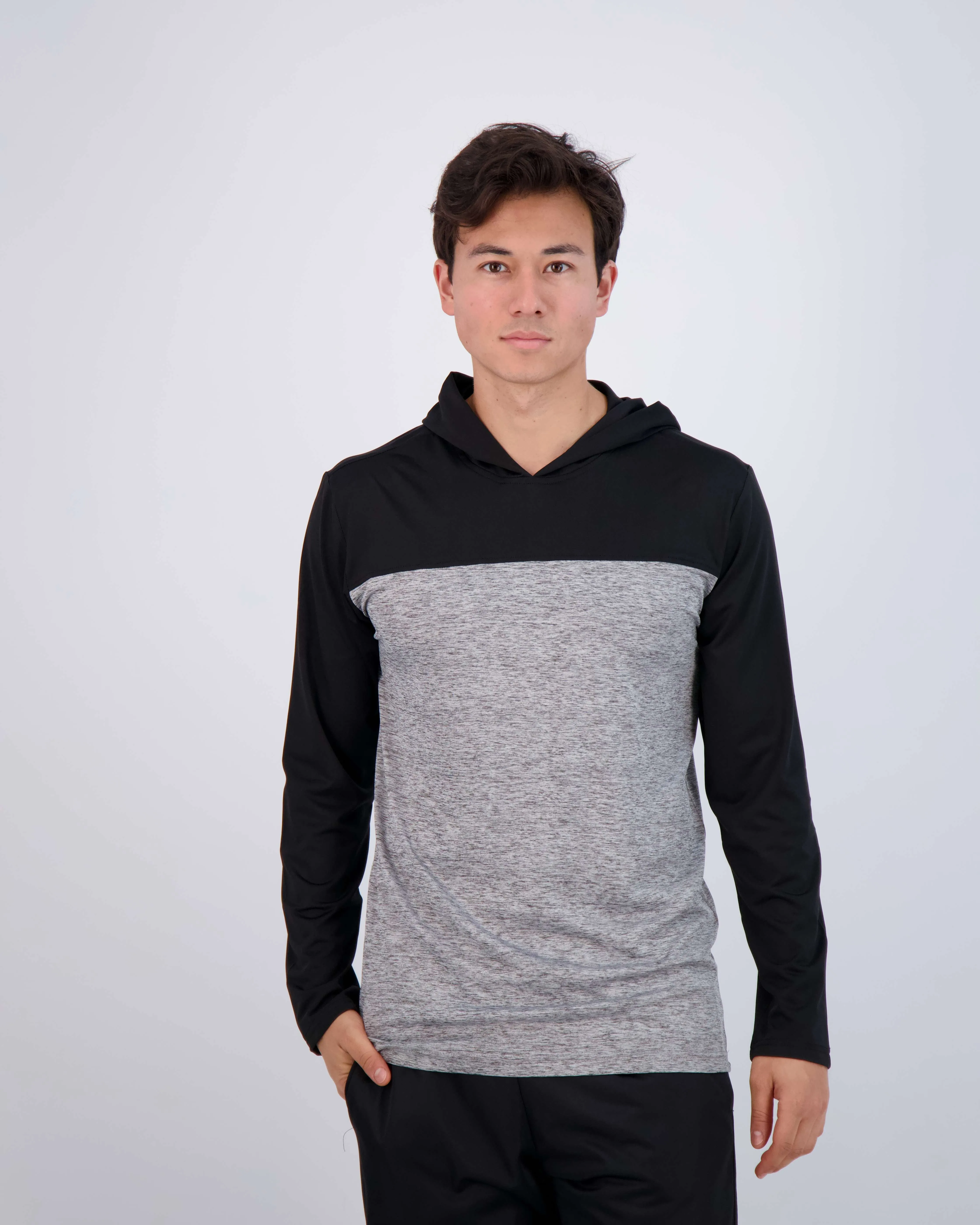 3 Pack: Mens Dry Fit Active Hoodie Pullover Sweatshirt