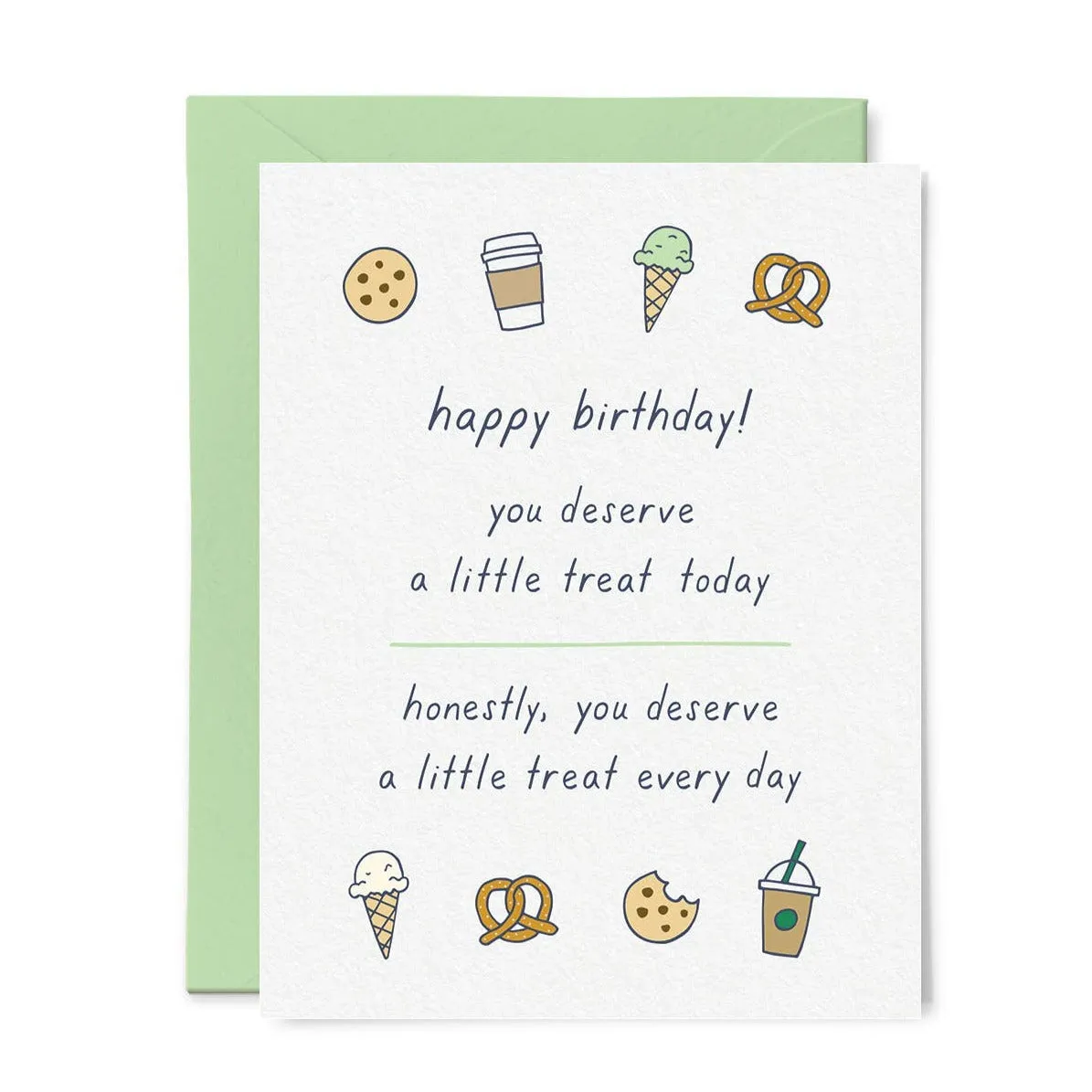 A Little Treat Birthday Card