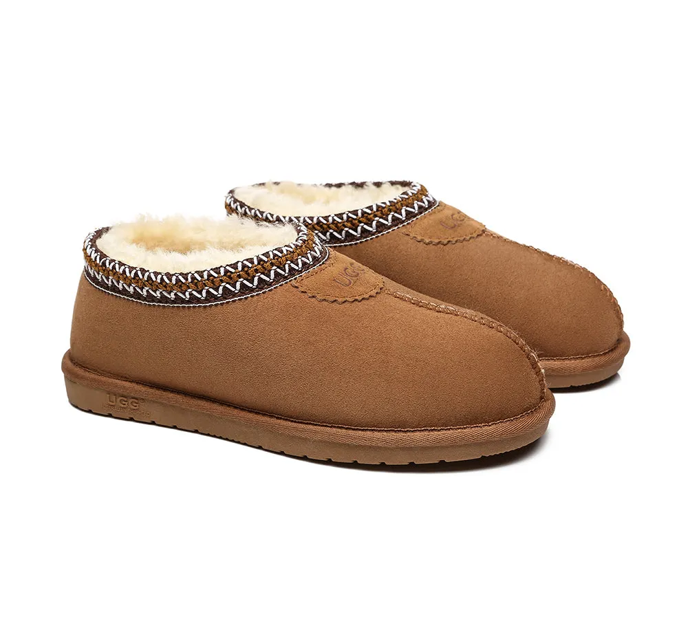 AUSTRALIAN SHEPHERD® UGG Sheepskin Wool Ankle Tazzy Slippers Venus