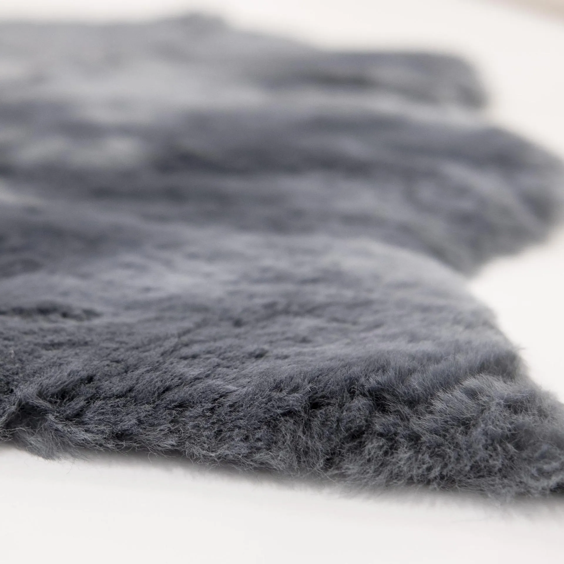 Baby Lambskin Rug - Flint Grey - Australian Merino