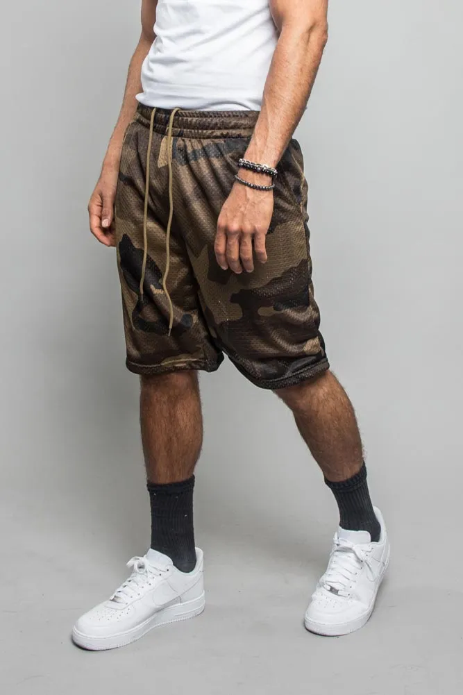 Basic Mesh Basketball Shorts