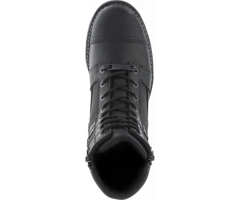 Black Leather "Boxbury" Cruising Boot