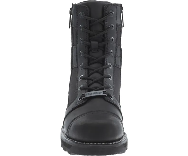 Black Leather "Boxbury" Cruising Boot