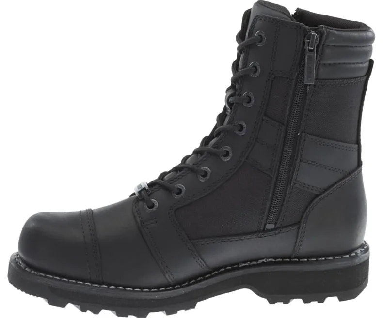 Black Leather "Boxbury" Cruising Boot