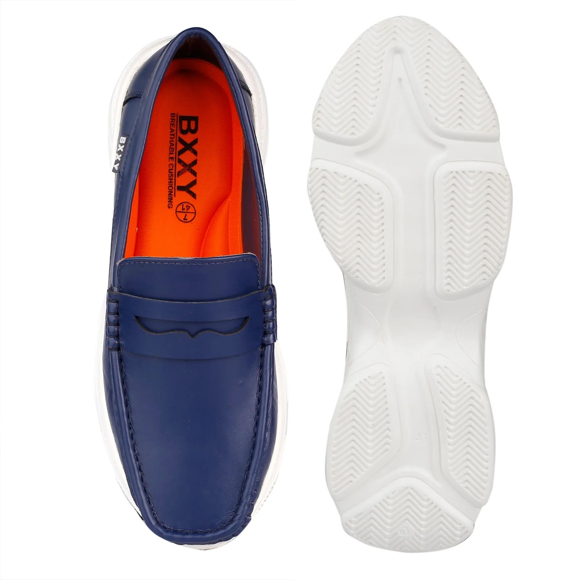 Bxxy's Men's Trendiest Checker Loafers for Men