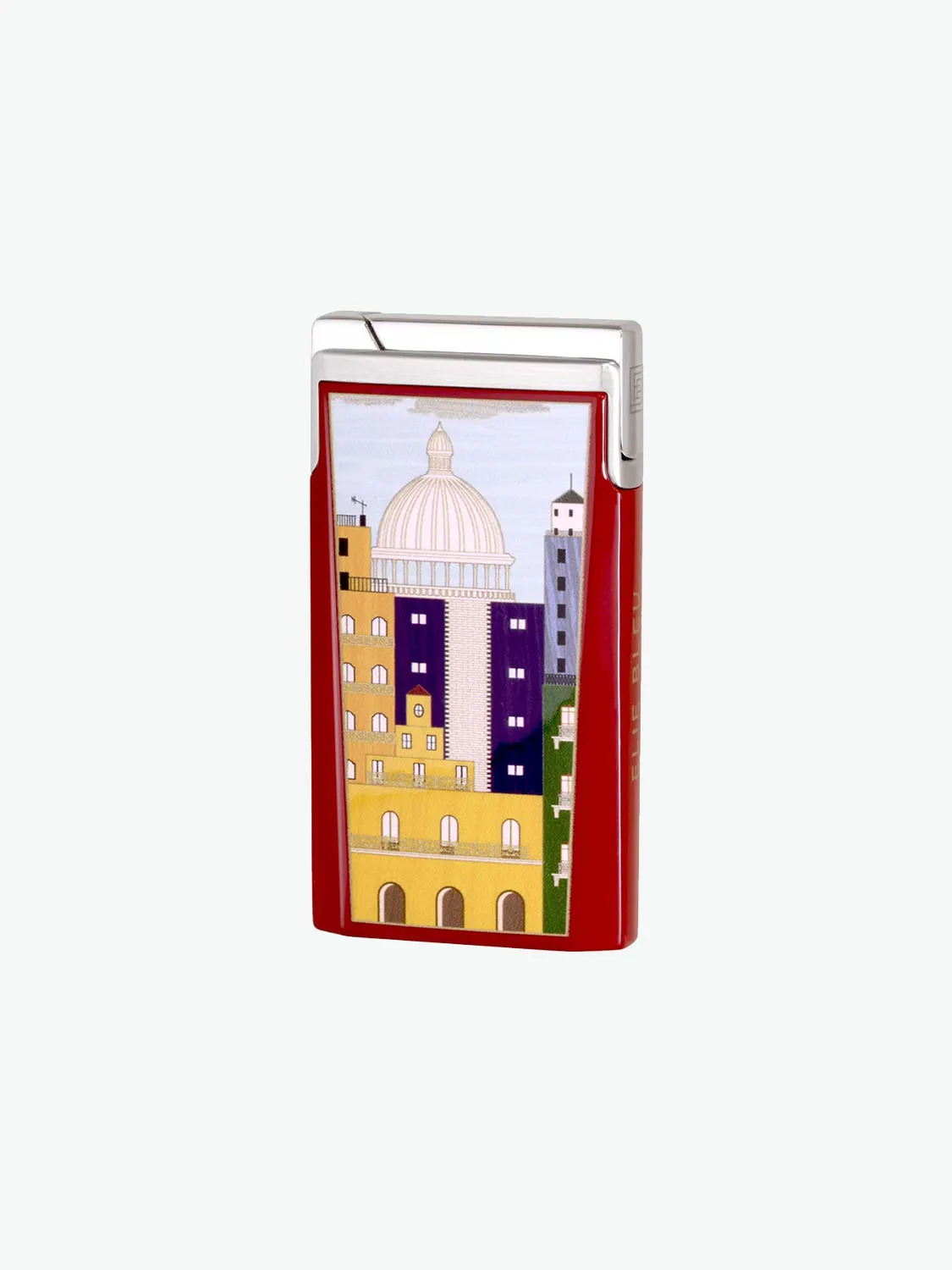 Casa Cubana Capitol Red Lacquer Lighter