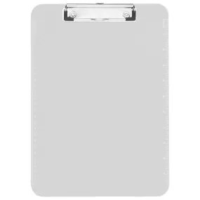 Clipboard, Clear Plastic, Sparco, 9" x 12"