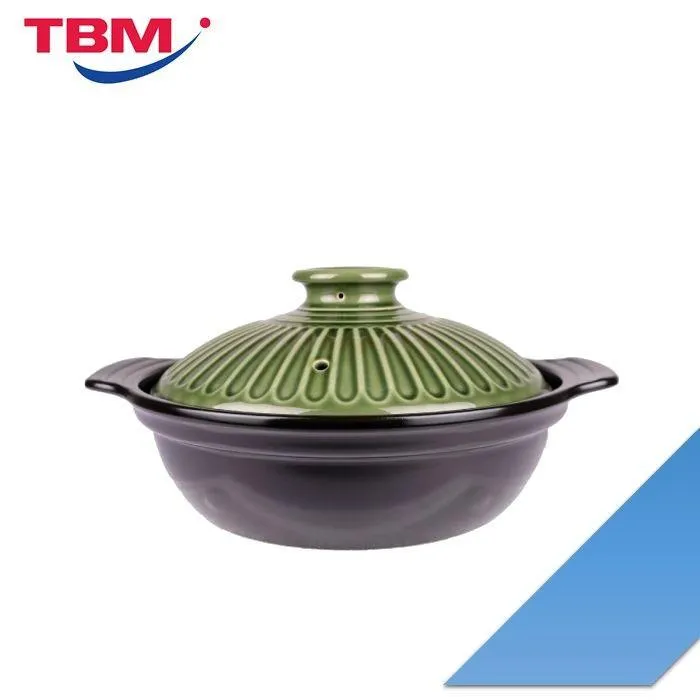 Color King 3490-2400 PG Ceramic Hot Pot 2400ML Pine Green