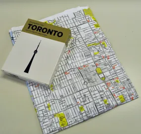 CRUMPLE TORONTO MAP (NOT BRANDED)