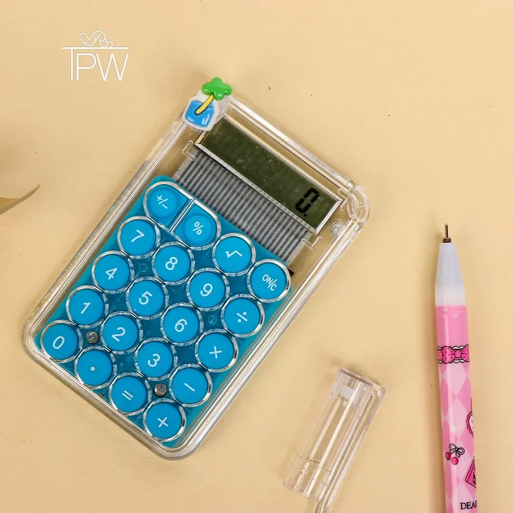 Cute Mini Pocket Colorful Student Calculator