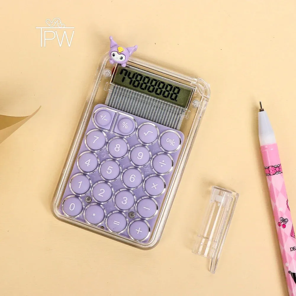 Cute Mini Pocket Colorful Student Calculator