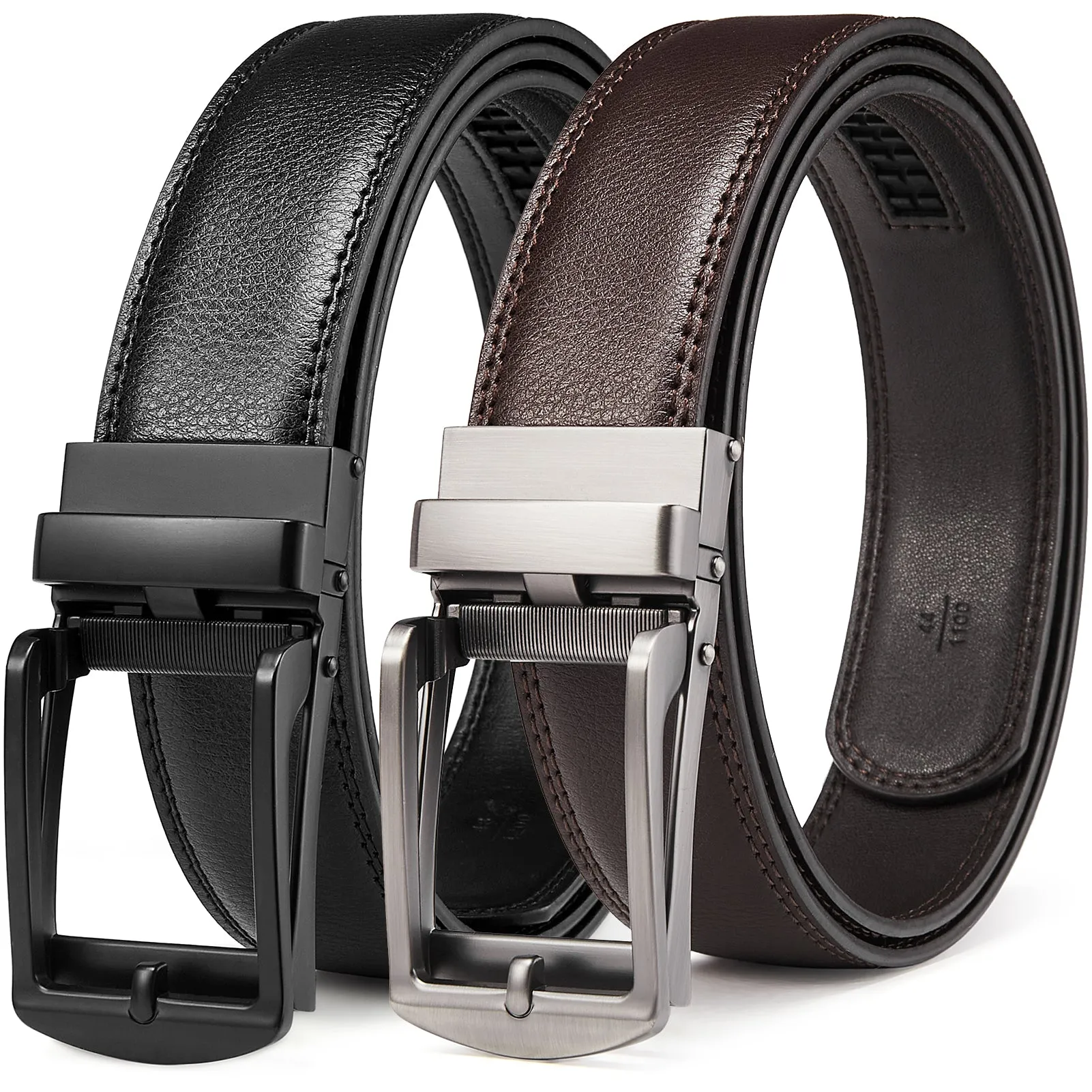 Double Up on Style with Our Two-Pack Leather Belt