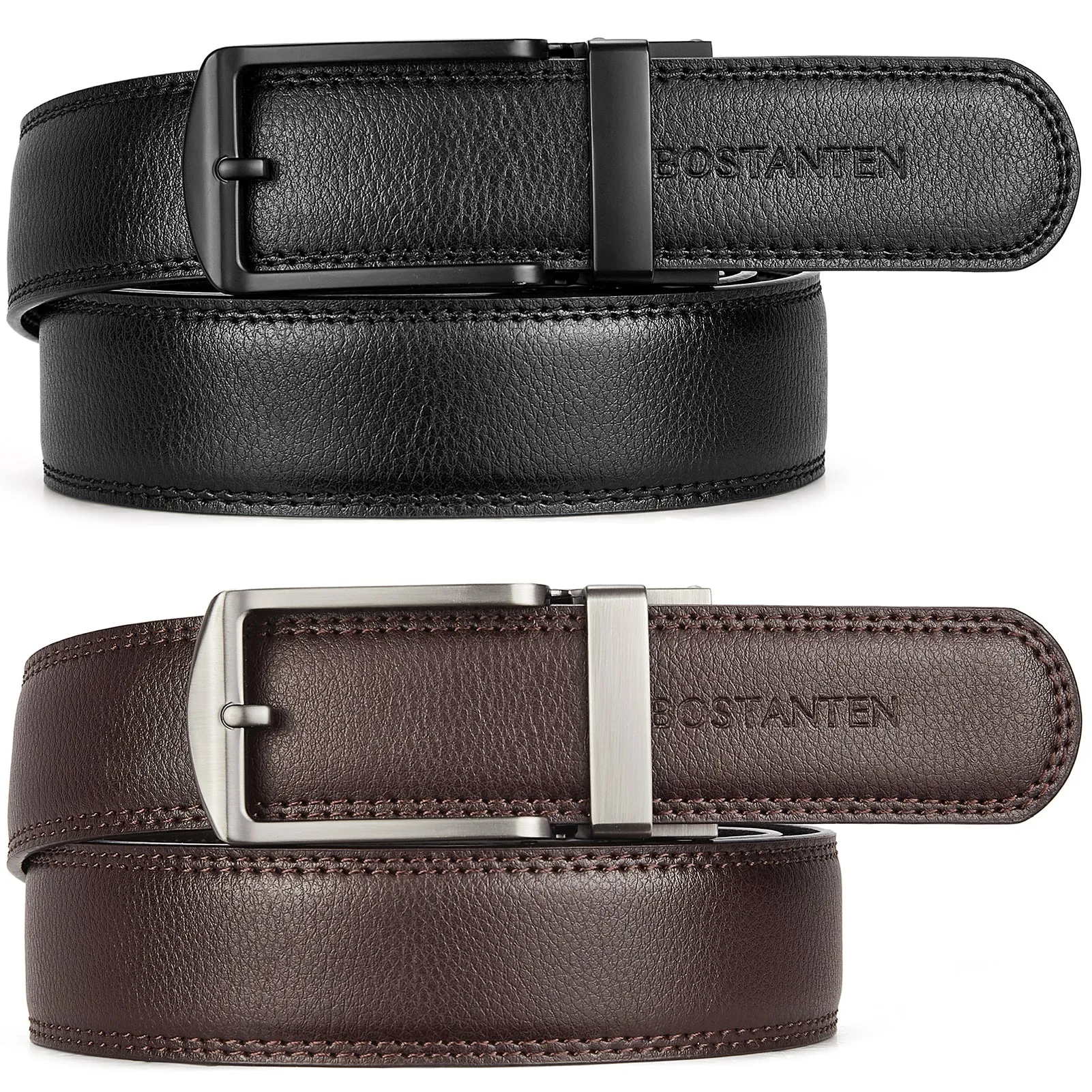 Double Up on Style with Our Two-Pack Leather Belt