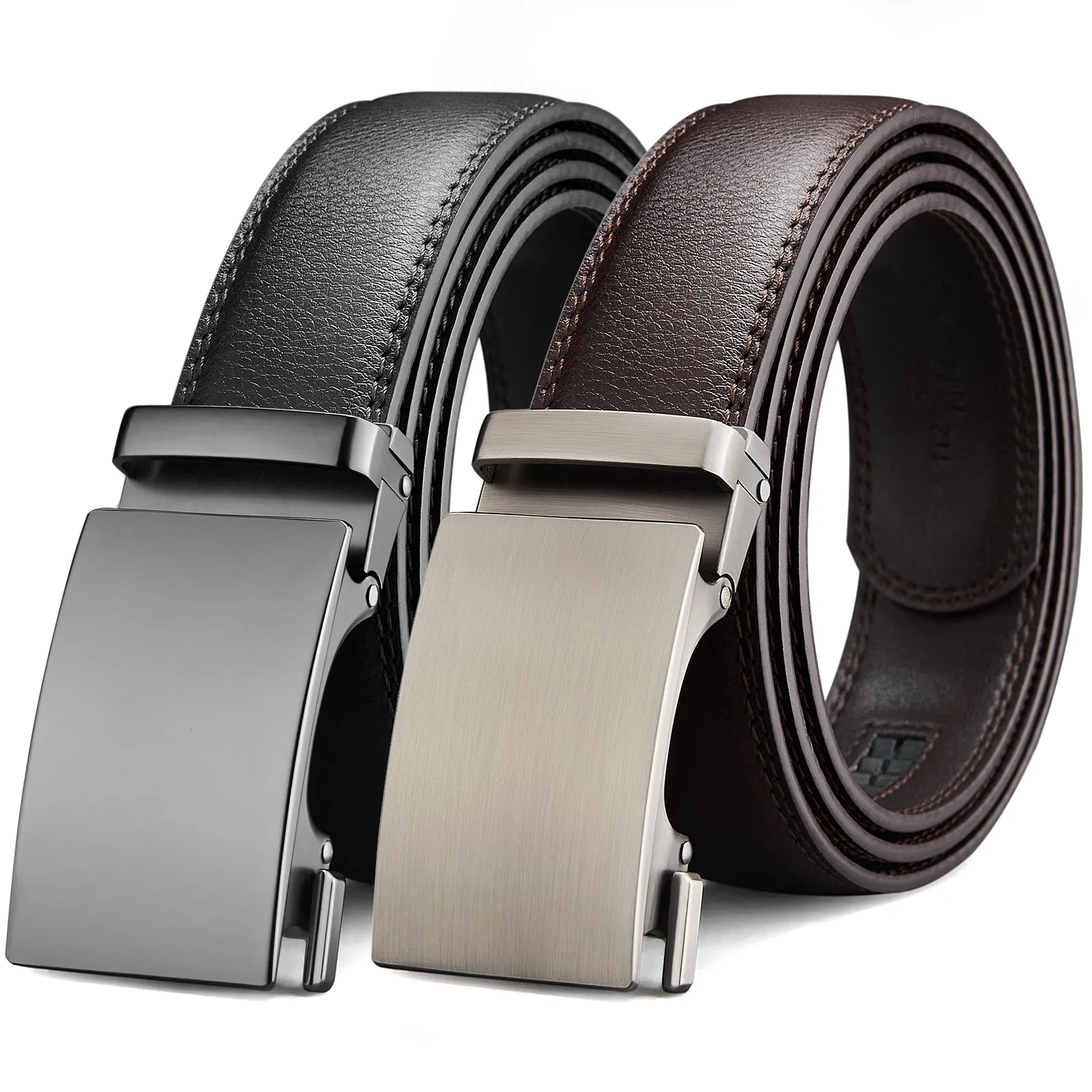 Double Up on Style with Our Two-Pack Leather Belt