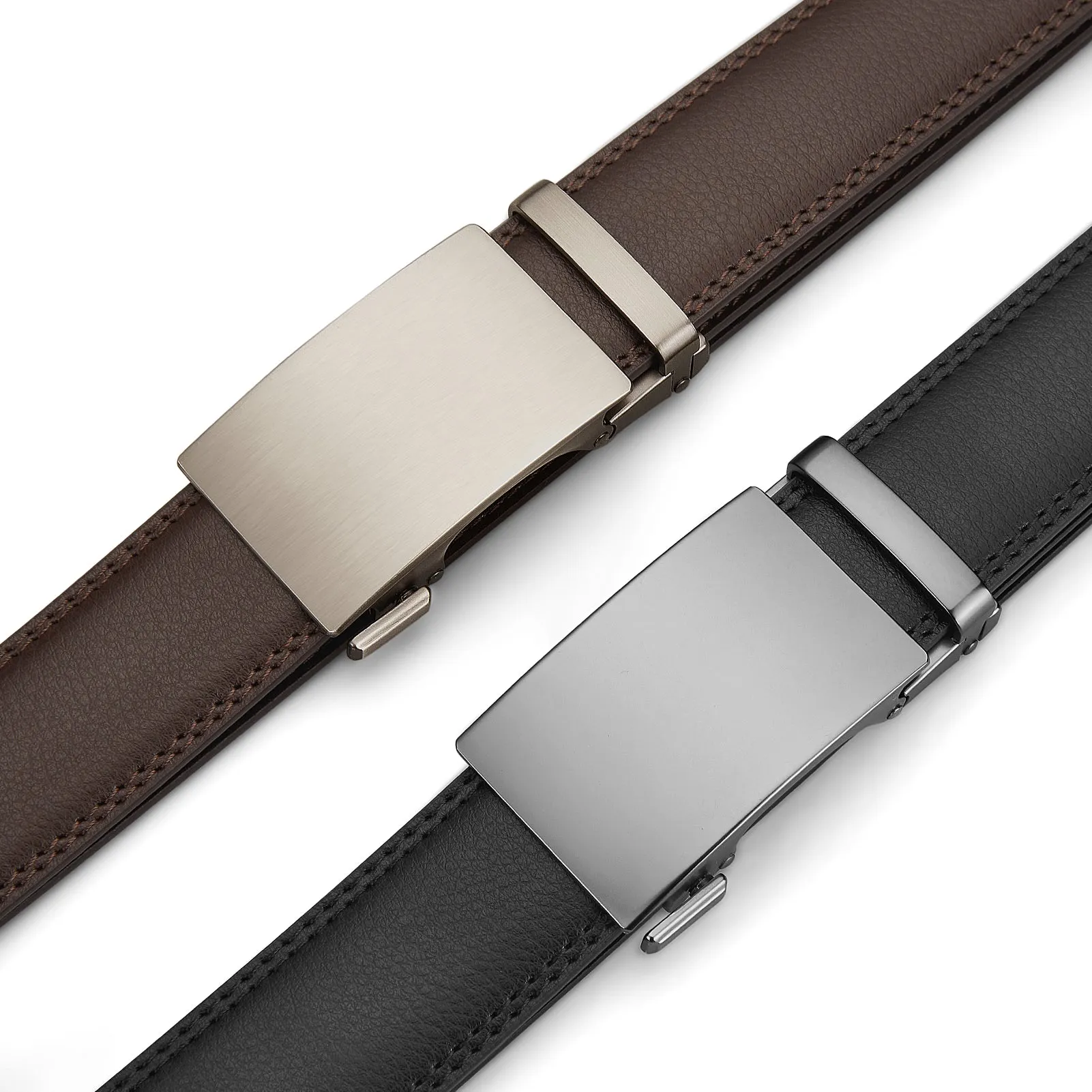 Double Up on Style with Our Two-Pack Leather Belt