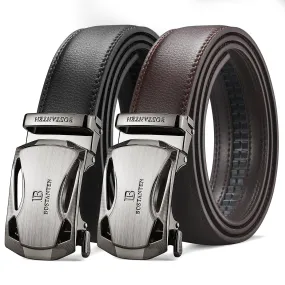 Double Up on Style with Our Two-Pack Leather Belt