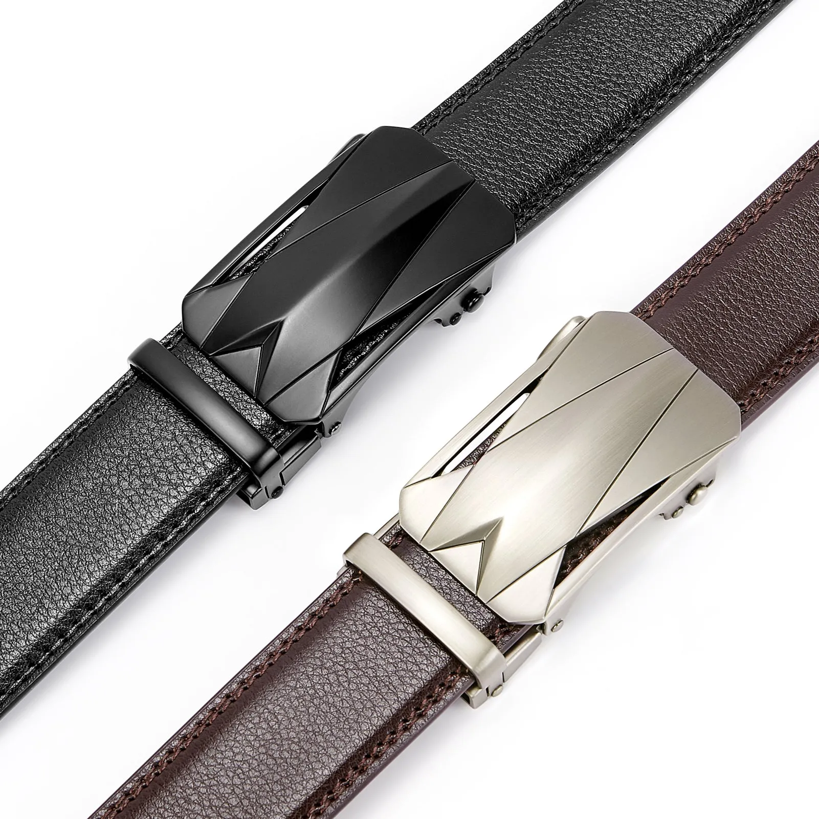 Double Up on Style with Our Two-Pack Leather Belt