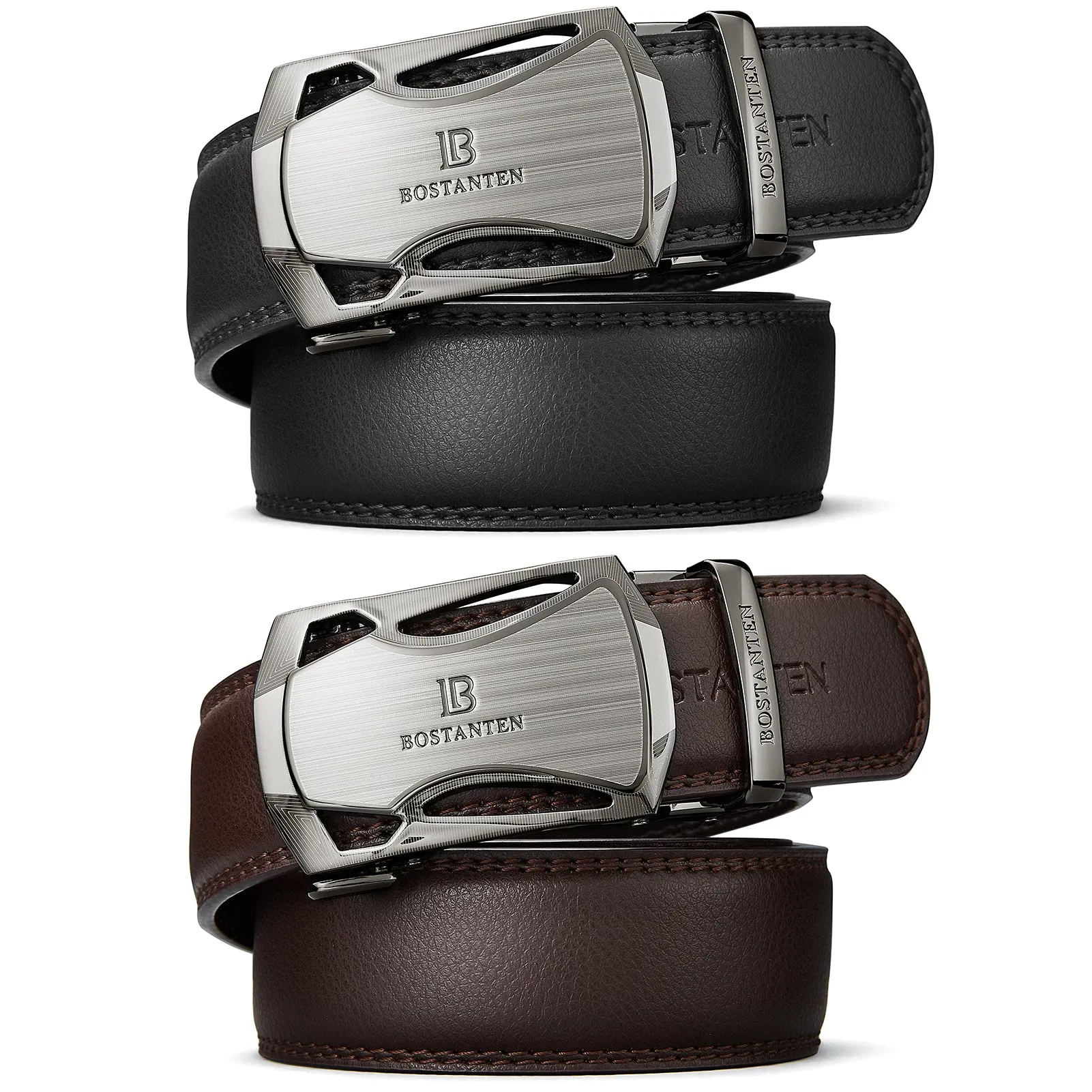 Double Up on Style with Our Two-Pack Leather Belt