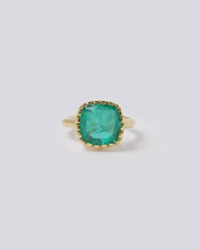 Emerald Claw Ring