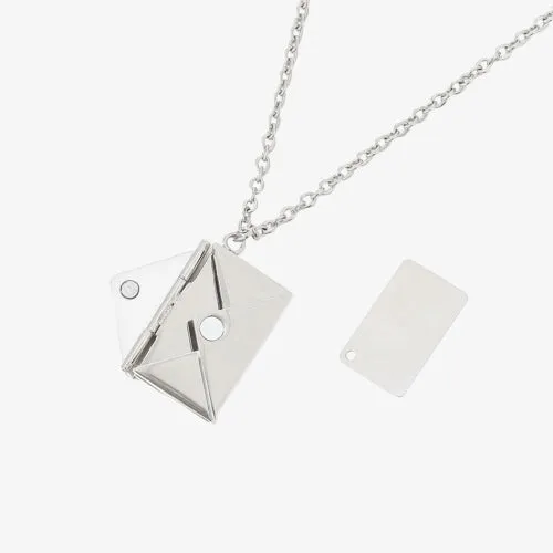 Envelope Locket Necklace