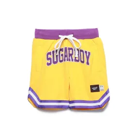 【KIDS】SUGAR BOY BASKETBALL SHORTS (YELLOW)