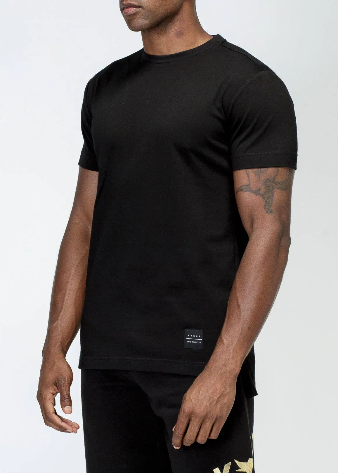 Konus Men's Burnout Tee in Black