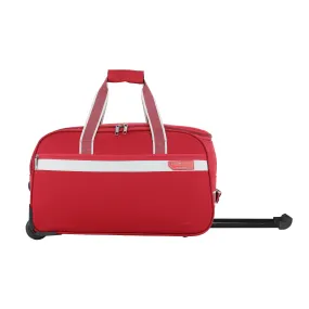 Lavie Sport size 53 cms Tropic Wheel Duffle Bag | Red