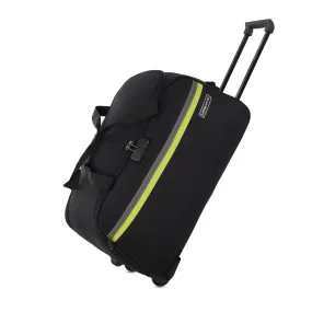 Lavie Sport Victor Large Size 63 cms Victor Combi Anti-theft Wheel Duffle Bag Black