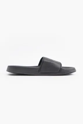 Men's One Band Slides with Debossed Branding