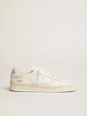 Men's Stardan in white leather