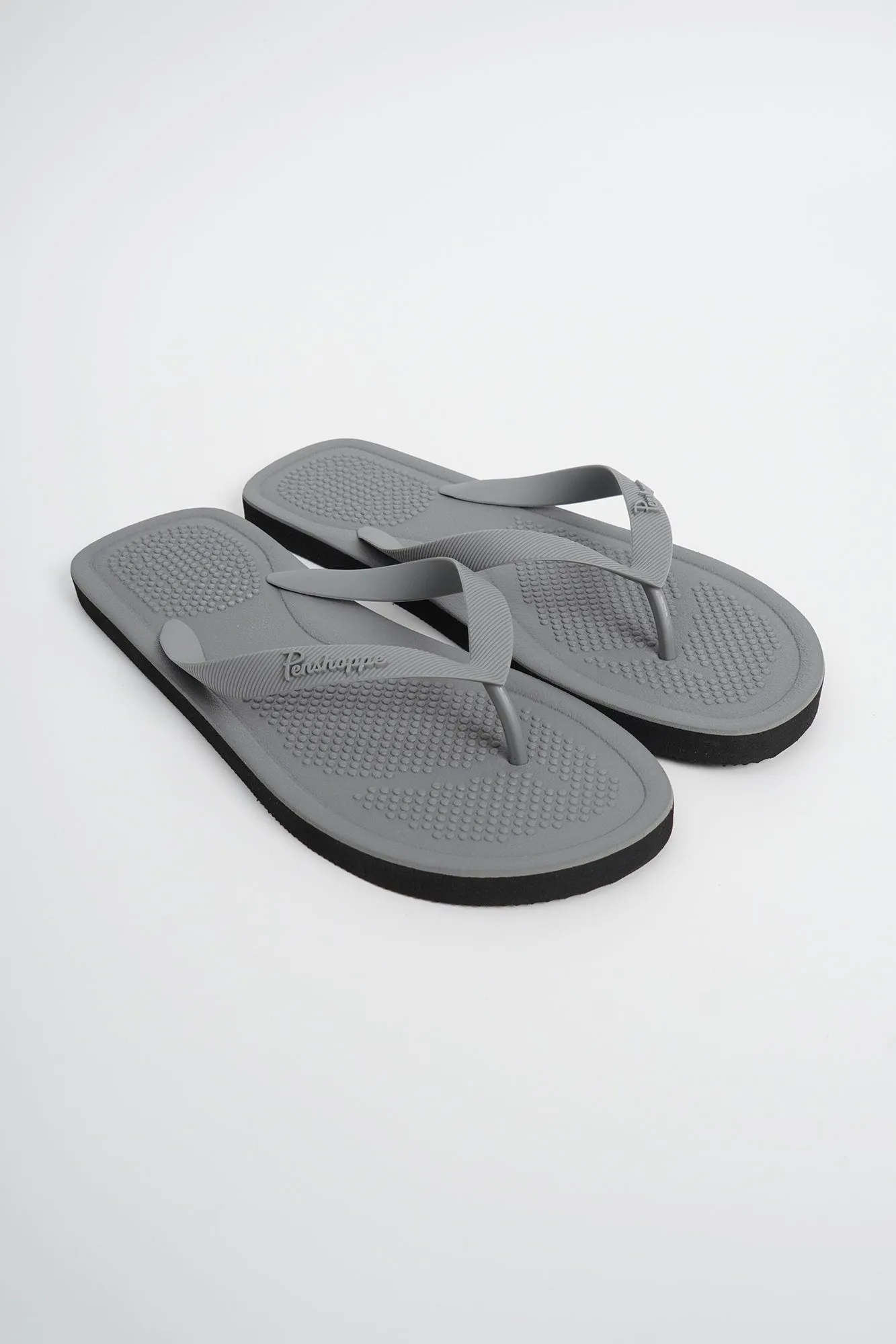 Men's Textured Footbed Flip Flops