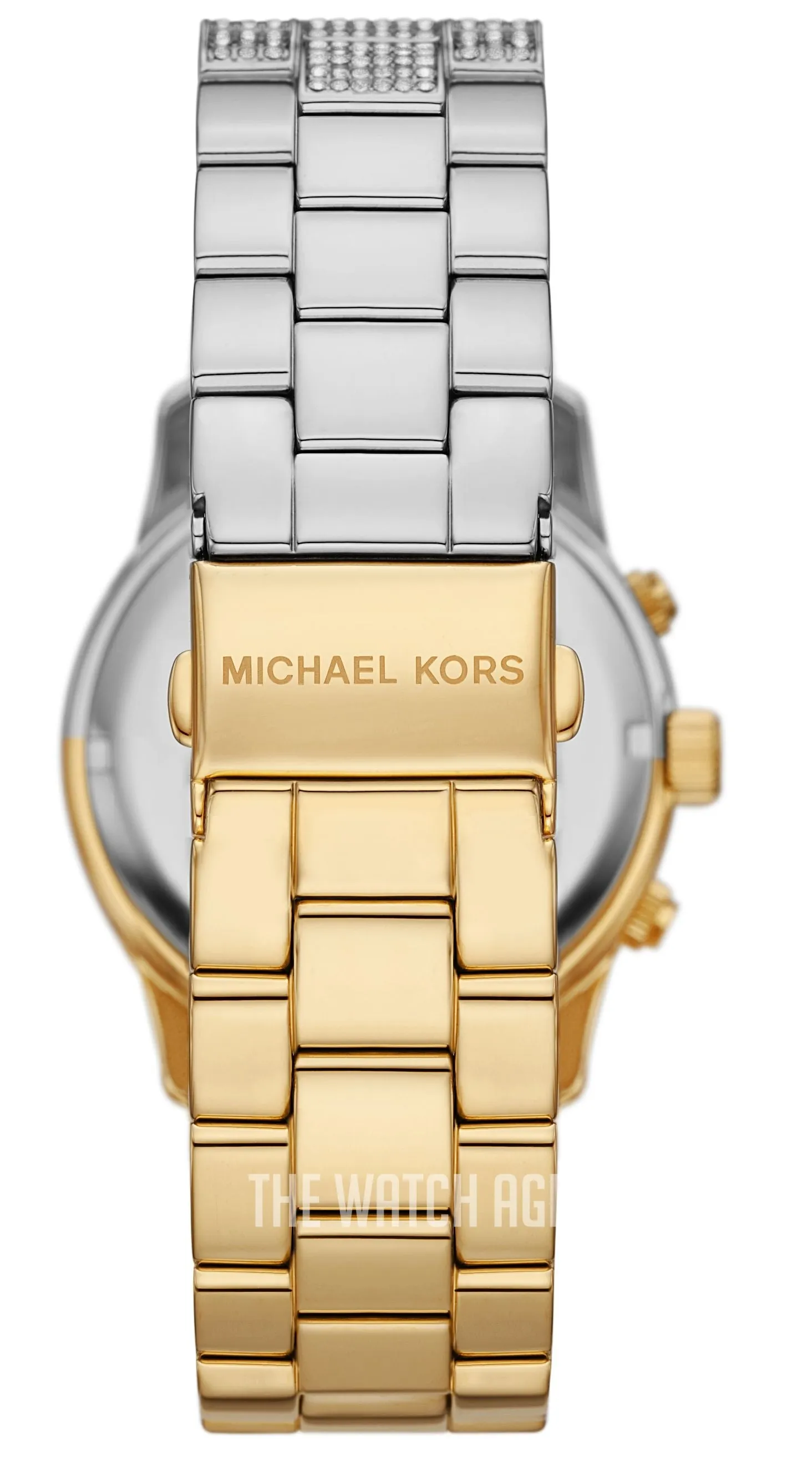 Michael Kors- Runway Dual-Toned Water-Resistant Chronograph Watch-MK7329