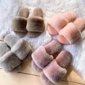 Natural Sheepskin Winter Slippers - Warm Winter Slippers | GRWG Brand