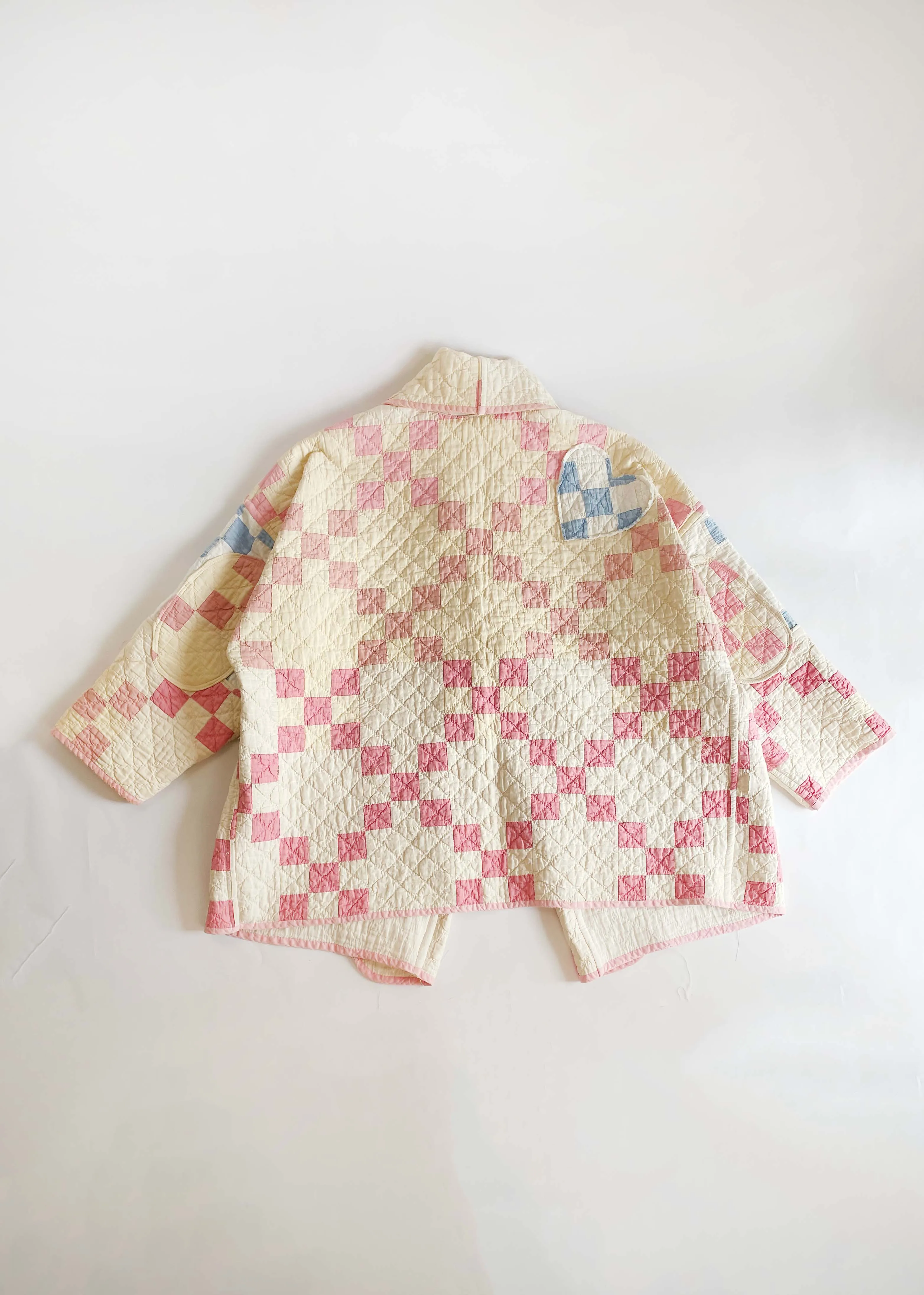 Pink and Blue Patchwork Emma Jacket