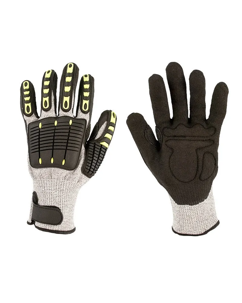 Portwest Gray/Black Anti - Impact Cut Resistant Glove