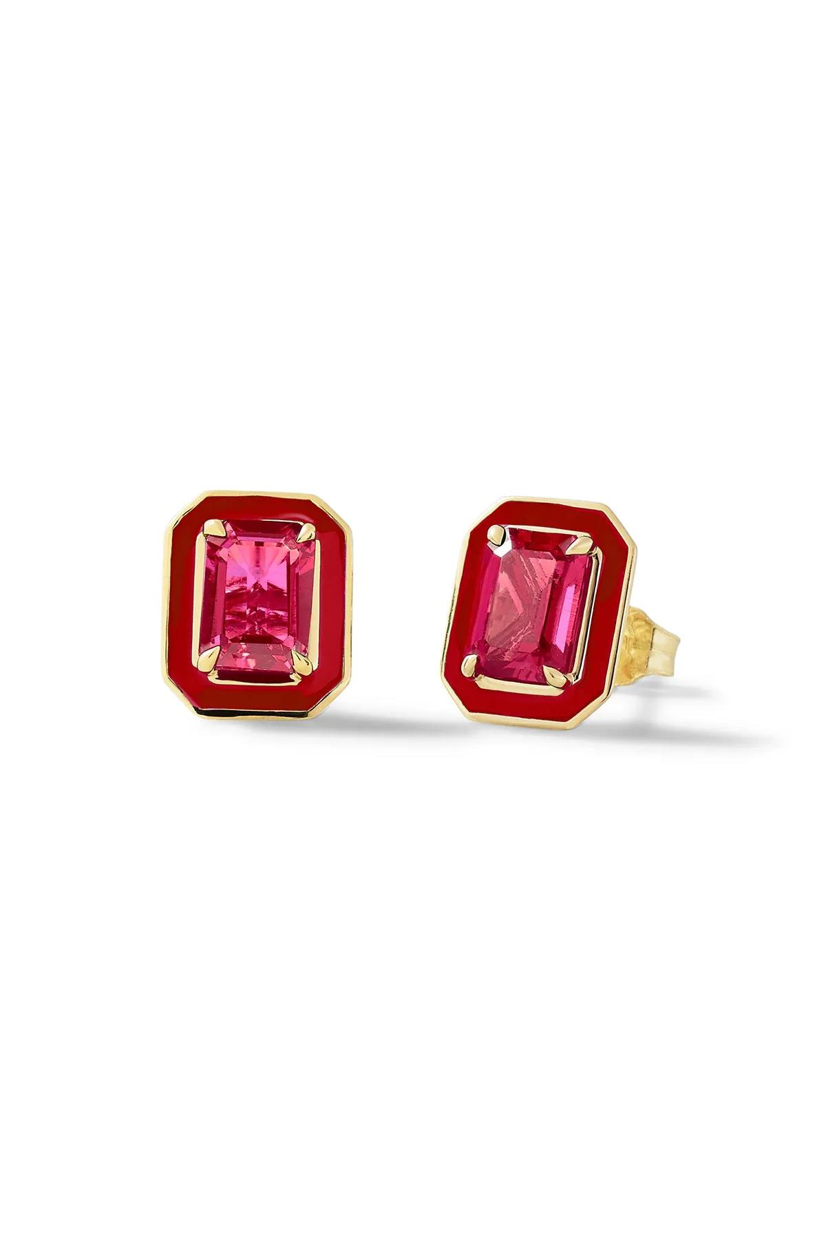 Small Rectangular Cocktail Studs