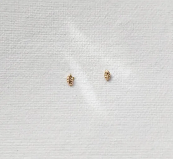 Tiniest Leaf Studs