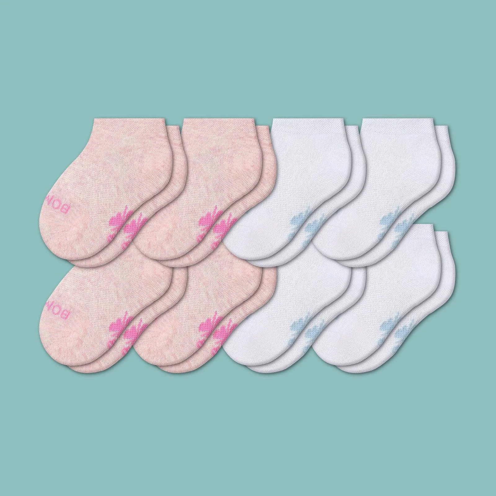 Toddler Lightweight Ankle Sock 8-Pack