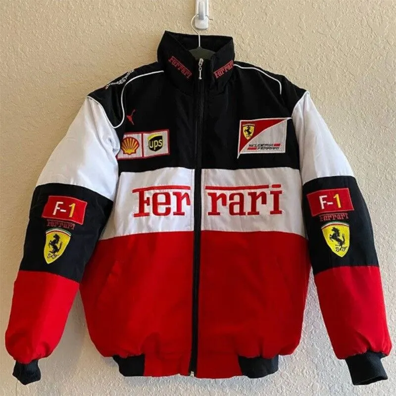 Vintage Bomber Racing Jacket