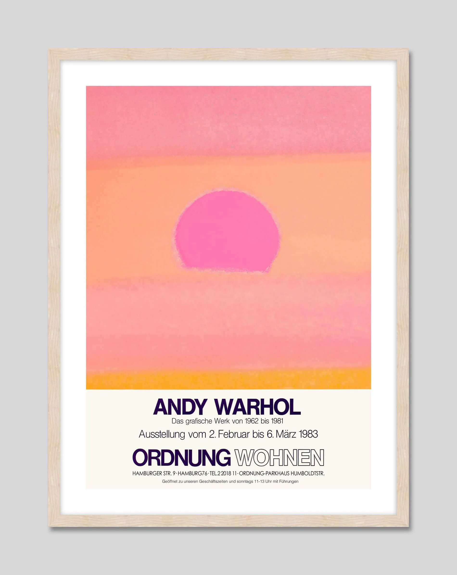 Warhol Ordnung Wohnen 1983