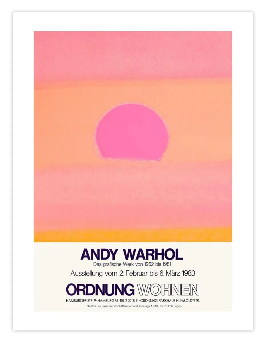 Warhol Ordnung Wohnen 1983